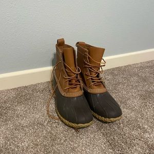 LL Bean Duck Boots size 11